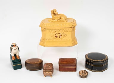 Lot of 19th & 20th C. Small Boxes