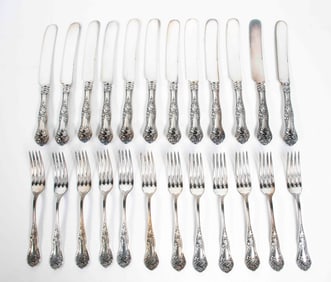 E.H.H. Smith "Holly" Silverplate Flatware