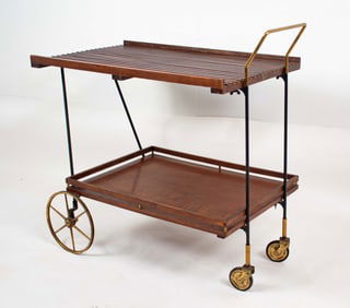Italian Mid-Century Modern Bar / Drinks Cart