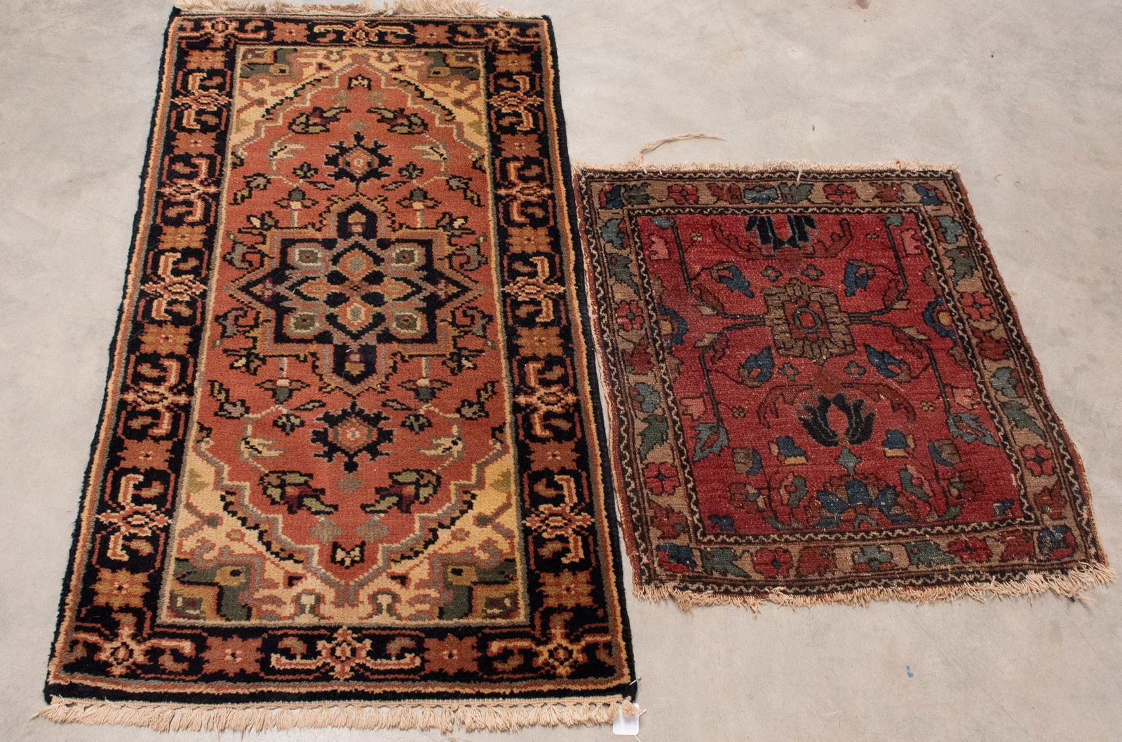 Two Small Persian Rugs, 2'W, 3'11"L & 2'W, 2'5"L (1 of 4)