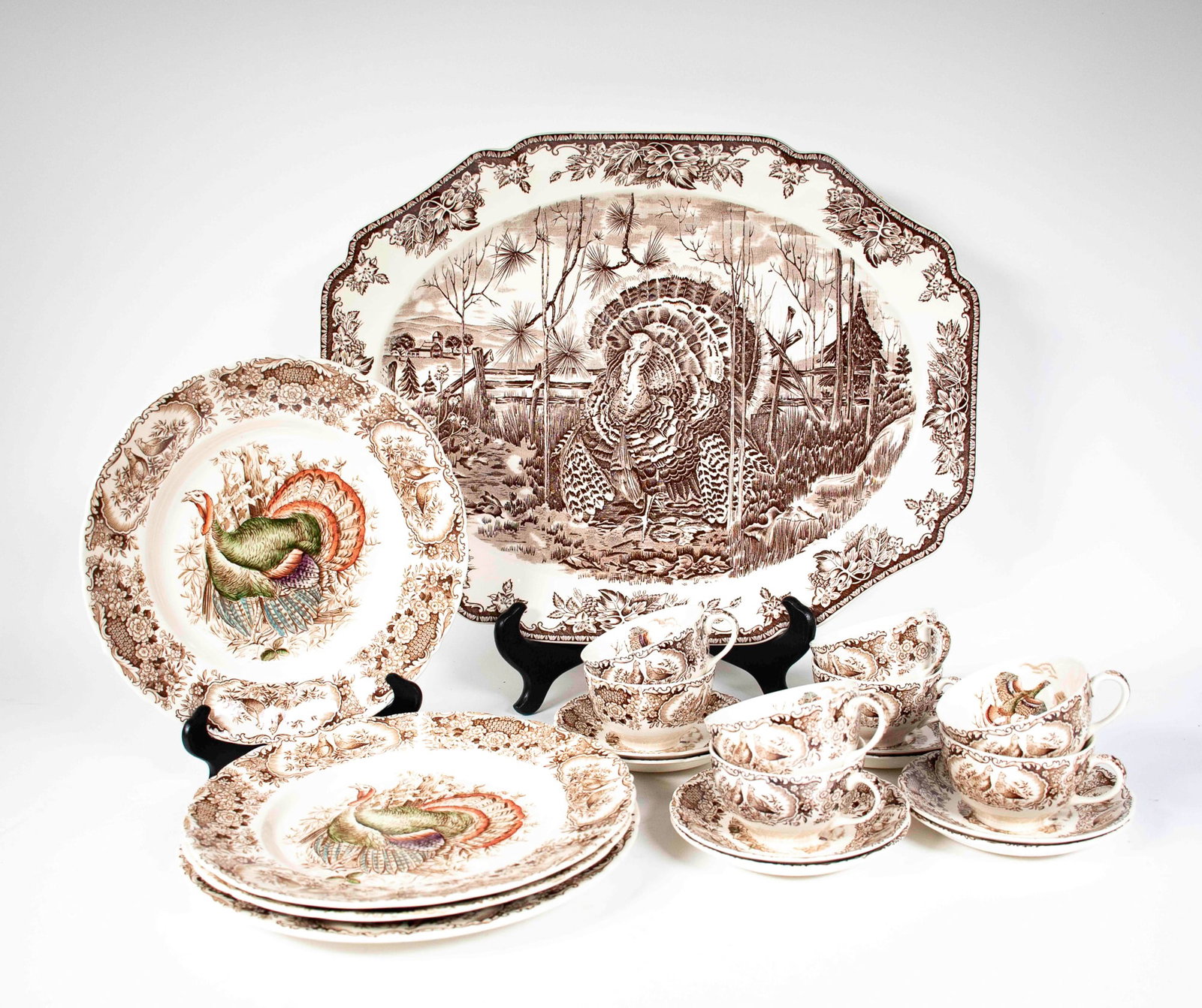 Johnson Bros. Wild Turkey & Wms. Sonoma Platter (1 of 11)