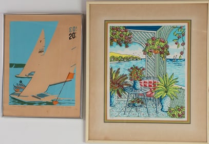 Lloyd Van Pitterson & Warren Johnson Serigraphs