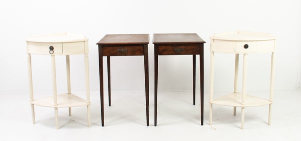 Two Pairs of Side Tables