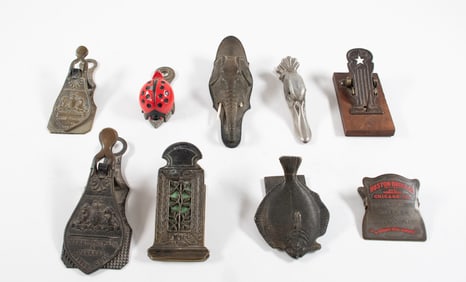 Nine Bill Holders / Letter Clips