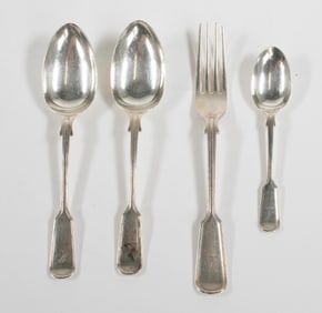 4 Pcs. Mappin & Webb, Sheffield Sterling Flatware