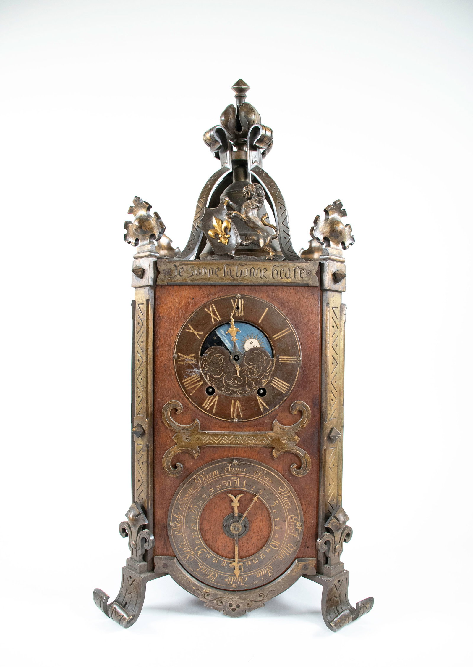 French Baroque-Style Mantel Clock (1 of 13)
