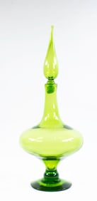 Blenko Decanter #6212, Wayne Husted Design