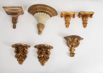 Giltwood Wall Brackets