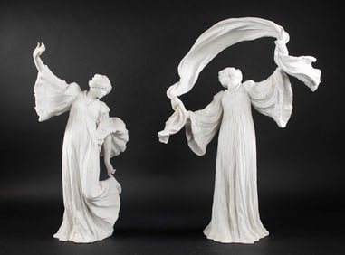 2 Dancers by Agathon Leonard for Sevres