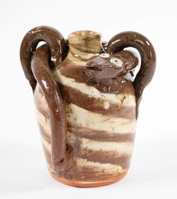 B. B. Craig Swirl Double Snake Jug