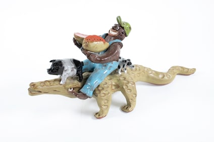 Marvin Bailey, South Carolina Folk Pottery Figure
