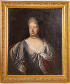 19th C. Portrait of a Noblewoman in Ermine