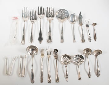 Lot of Sterling Silver Serving Pieces