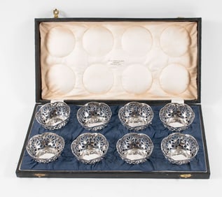 Jagat Narain & Sons India Sterling Nut Cups