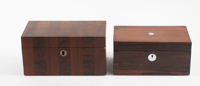 Two 19th Century Tea Caddies