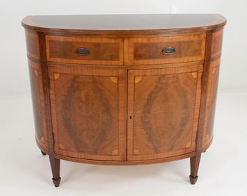 Mahogany & Satinwood Inlaid & Banded Commode