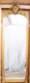 19th C. American Giltwood & Gesso Pier Mirror