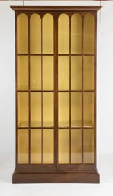 Walnut Vitrine