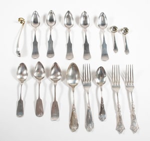 16 Pieces of American Coin Silver