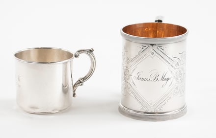Wood & Hughes and Crosby Sterling Cups