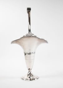 International Silver Co. Sterling Trumpet Vase