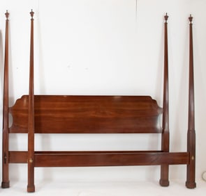 Knob Creek Cherry King Size Pencil Post Bed