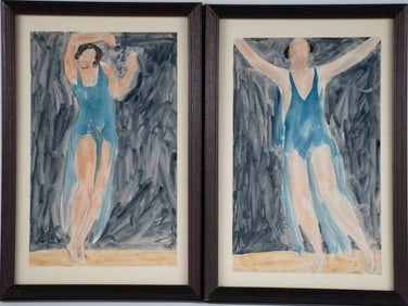 Pr. Abraham Walkowitz, Isadora Duncan in Blue