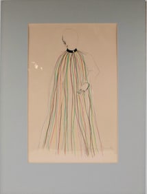 Jim Dine, Dorian Gray Multi-Coloured Vinyl Stripe