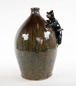 Marvin Bailey, South Carolina Stoneware Bear Jug