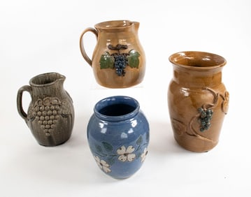 4 Pcs. Georgia Folk Pottery