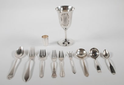 Lot of Miscellaneous Sterling & .800 Silver