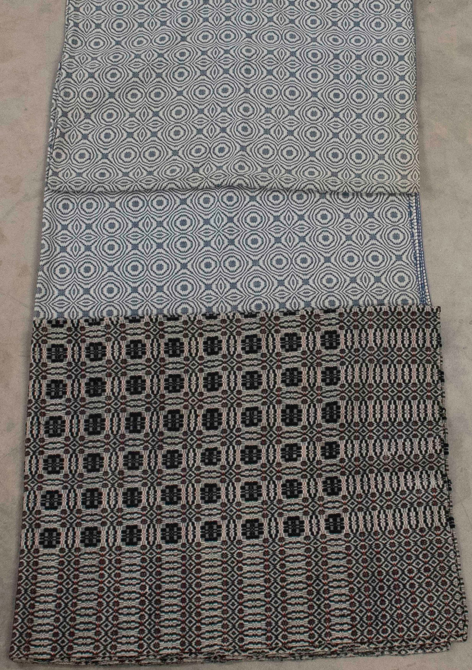 Three 19th C. American Hand Woven Coverlets (1 of 7)