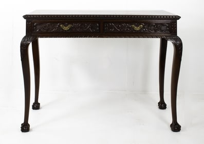 English Mahogany Chippendale Style Server
