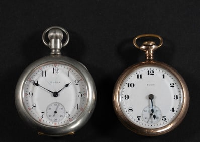 Two Elgin Pocket Watches