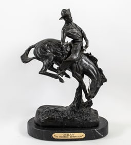 After Frederic S. Remington, "Outlaw" Bronze
