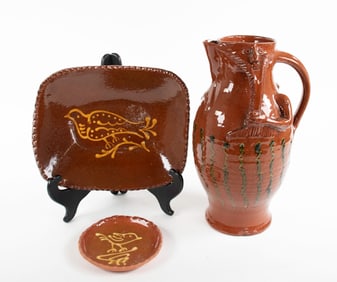 3 Pcs. Westmoore Pottery (Seagrove, NC)
