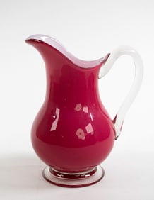 Pittsburgh Cased Glass Pitcher