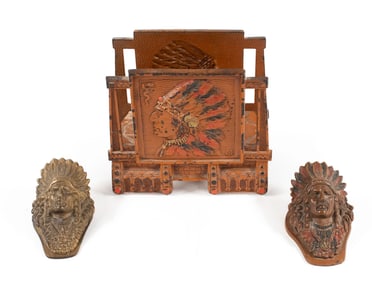 Native American Receipt Holders & Letter Holder