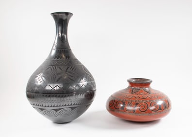 Eusebio Sandoval Mata Ortiz Pottery Vessel