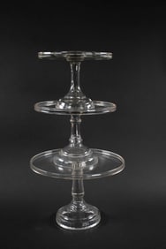 Three 19th C. Cake Stands