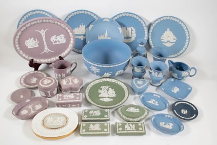 Lot of Wedgwood Jasperware