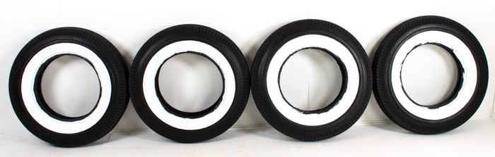 Four Cooper Custom-Ride Tires