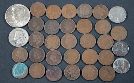 Indian Head Pennies & Other U.S. Coins