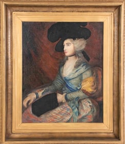 After Gainsborough Portrait of Sarah Siddons