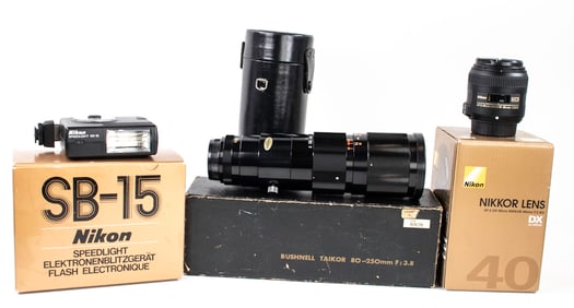 Two Lenses and Flash