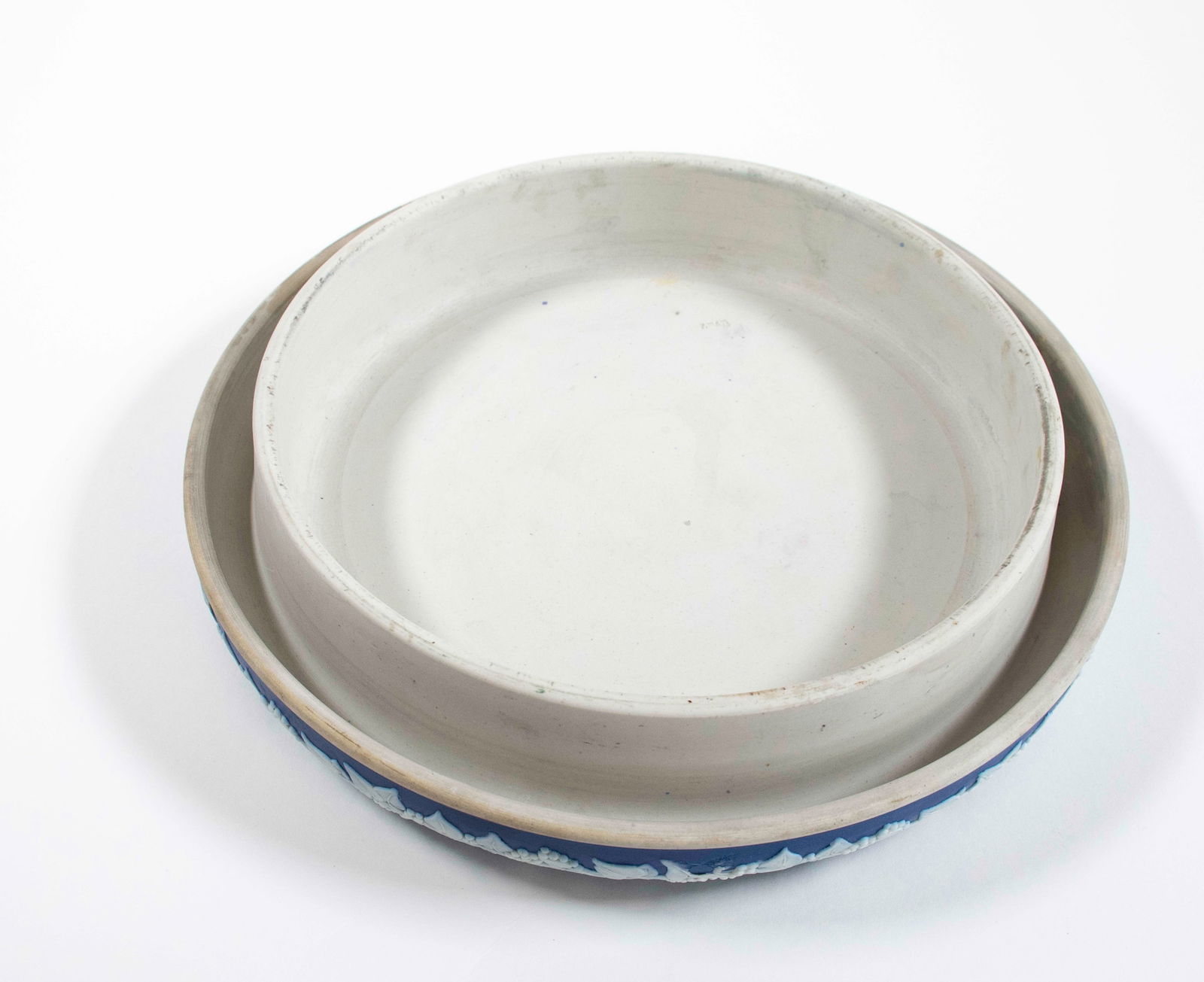 Lear Jasperware Cheese Dome and Stand - 6