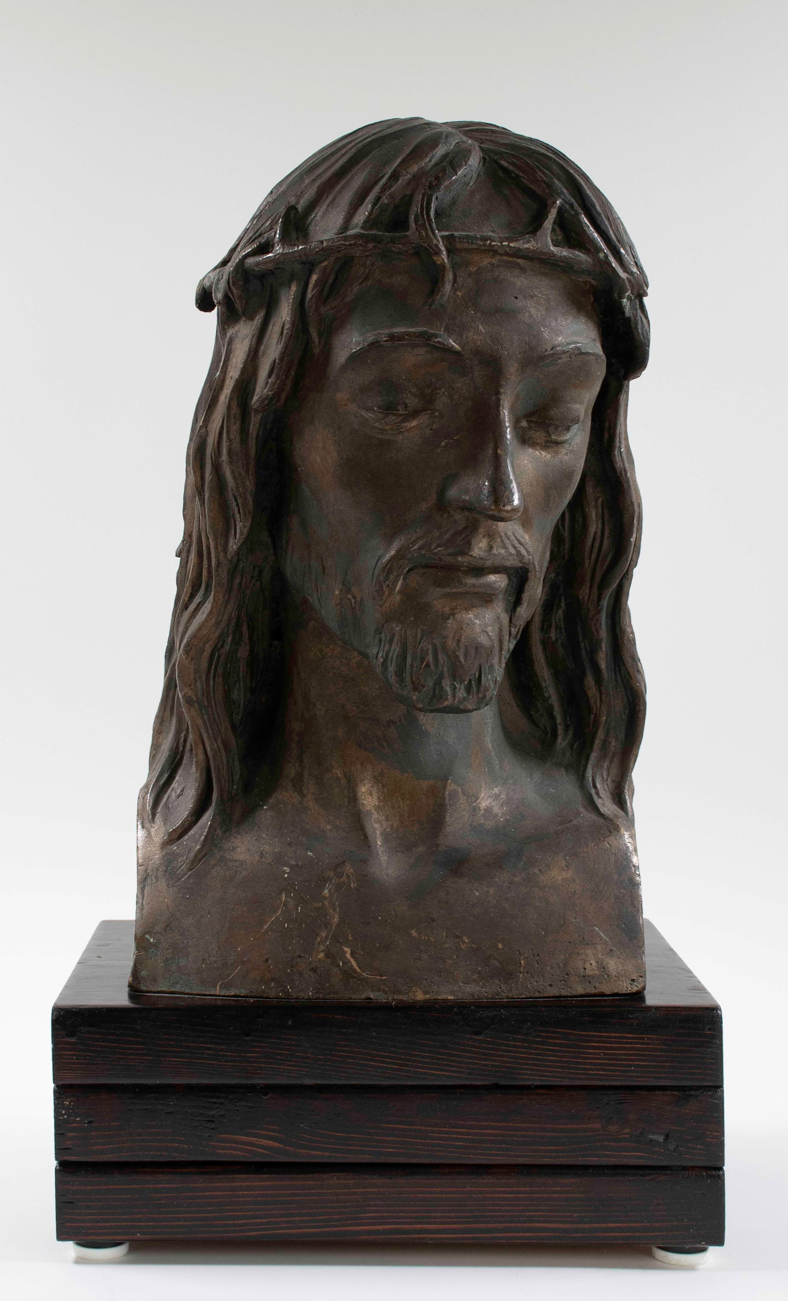 Bronze Bust of Christ Signed Zegna (1 of 11)
