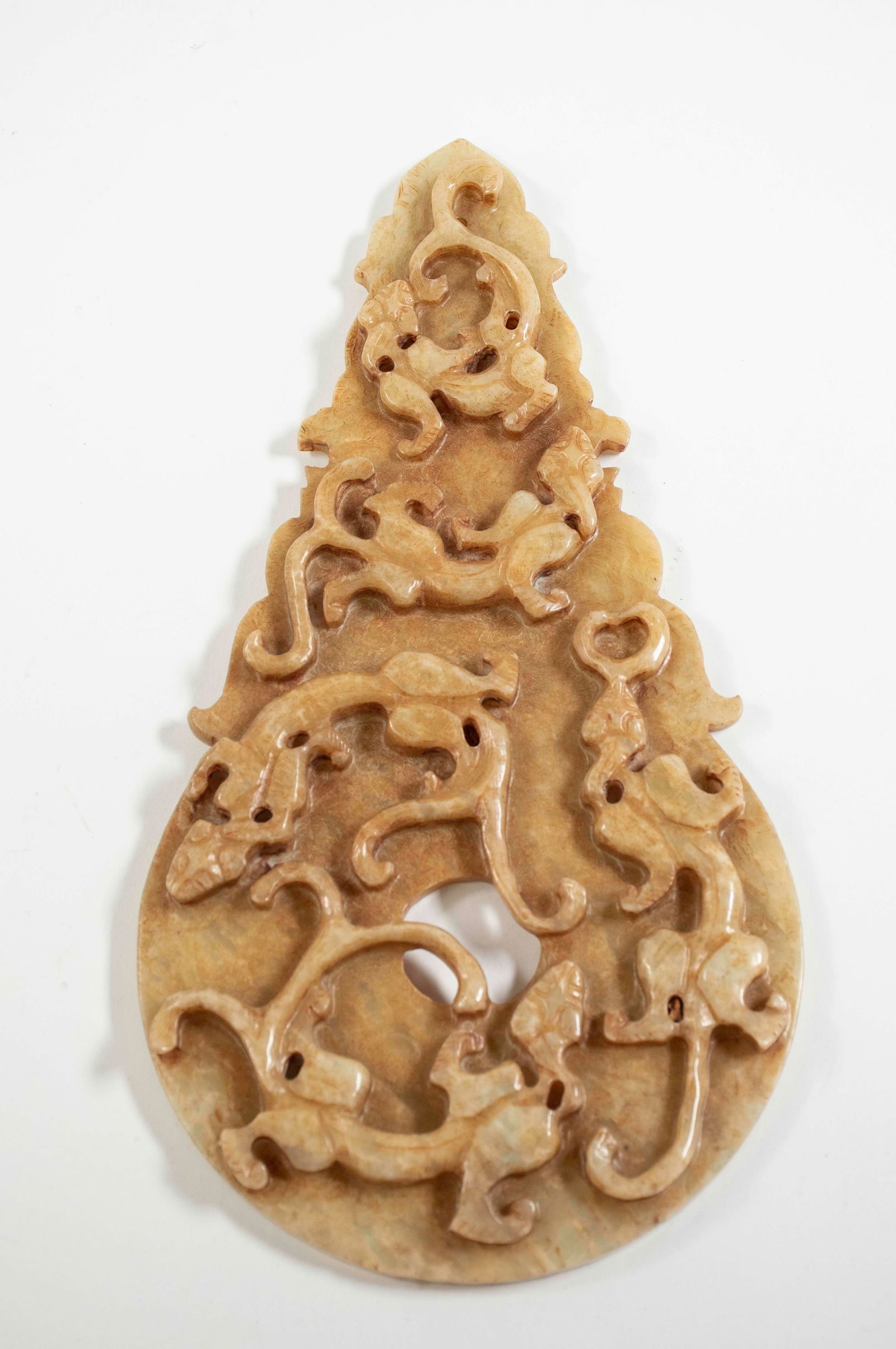 Two Chinese Jade Plaques - 2