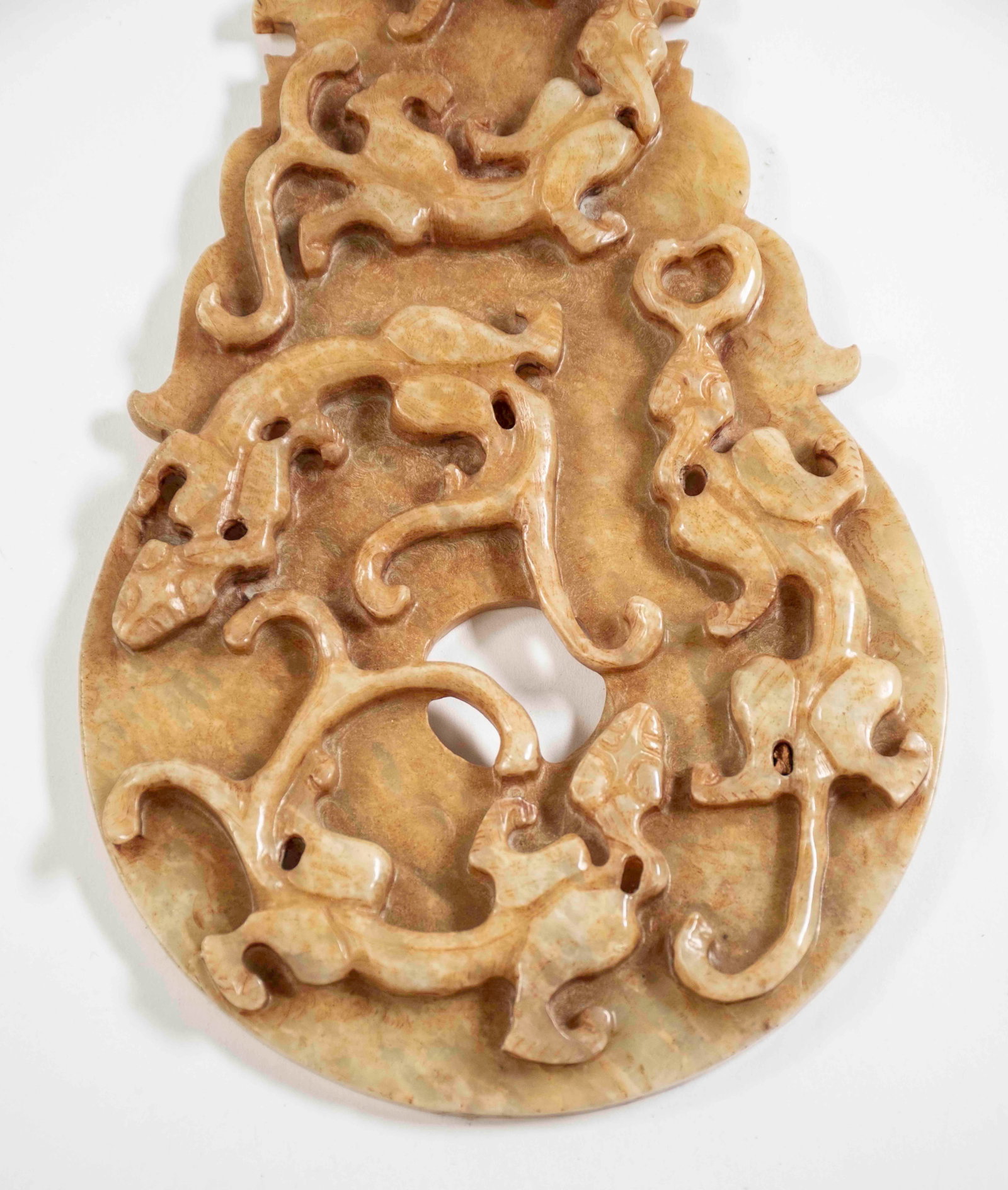 Two Chinese Jade Plaques - 3