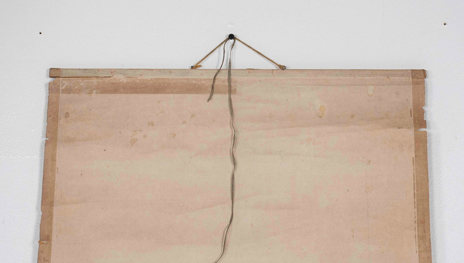 Chinese Painted Paper Scroll - 7